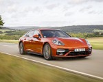 2021 Porsche Panamera Turbo S (Color: Papaya Metallic) Front Three-Quarter Wallpapers  150x120