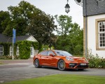 2021 Porsche Panamera Turbo S (Color: Papaya Metallic) Front Three-Quarter Wallpapers 150x120 (78)