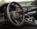 2021 Porsche Panamera Turbo S (Color: Papaya Metallic) Interior Steering Wheel Wallpapers 150x120
