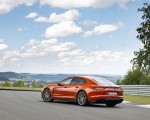 2021 Porsche Panamera Turbo S (Color: Papaya Metallic) Rear Three-Quarter Wallpapers 150x120