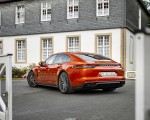 2021 Porsche Panamera Turbo S (Color: Papaya Metallic) Rear Three-Quarter Wallpapers 150x120