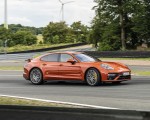 2021 Porsche Panamera Turbo S (Color: Papaya Metallic) Side Wallpapers 150x120