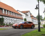 2021 Porsche Panamera Turbo S Sport Turismo (Color: Papaya Metallic) Front Three-Quarter Wallpapers 150x120