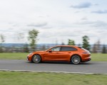 2021 Porsche Panamera Turbo S Sport Turismo (Color: Papaya Metallic) Side Wallpapers 150x120