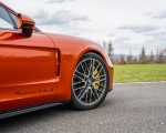 2021 Porsche Panamera Turbo S Sport Turismo (Color: Papaya Metallic) Wheel Wallpapers 150x120