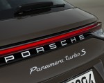 2021 Porsche Panamera Turbo S Sport Turismo (Color: Truffle Brown Metallic) Badge Wallpapers 150x120