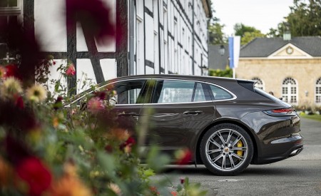 2021 Porsche Panamera Turbo S Sport Turismo (Color: Truffle Brown Metallic) Detail Wallpapers 450x275 (99)