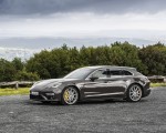 2021 Porsche Panamera Turbo S Sport Turismo (Color: Truffle Brown Metallic) Front Three-Quarter Wallpapers 150x120