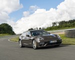 2021 Porsche Panamera Turbo S Sport Turismo (Color: Truffle Brown Metallic) Front Three-Quarter Wallpapers 150x120