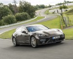 2021 Porsche Panamera Turbo S Sport Turismo (Color: Truffle Brown Metallic) Front Three-Quarter Wallpapers 150x120