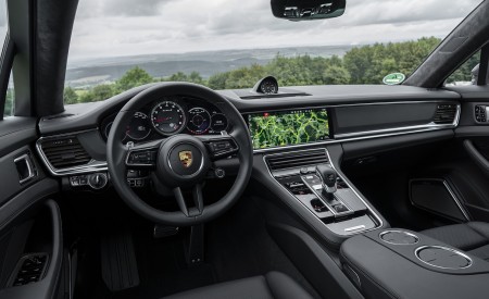 2021 Porsche Panamera Turbo S Sport Turismo (Color: Truffle Brown Metallic) Interior Cockpit Wallpapers 450x275 (111)