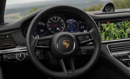 2021 Porsche Panamera Turbo S Sport Turismo (Color: Truffle Brown Metallic) Interior Steering Wheel Wallpapers 450x275 (107)