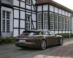 2021 Porsche Panamera Turbo S Sport Turismo (Color: Truffle Brown Metallic) Rear Three-Quarter Wallpapers 150x120