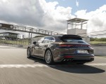 2021 Porsche Panamera Turbo S Sport Turismo (Color: Truffle Brown Metallic) Rear Three-Quarter Wallpapers 150x120