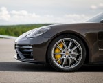 2021 Porsche Panamera Turbo S Sport Turismo (Color: Truffle Brown Metallic) Wheel Wallpapers 150x120