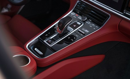 2021 Porsche Panamera Turbo S Sport Turismo (US-Spec; Color: GT Silver Metallic) Central Console Wallpapers 450x275 (30)