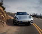 2021 Porsche Panamera Turbo S Sport Turismo (US-Spec; Color: GT Silver Metallic) Front Wallpapers 150x120