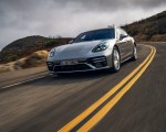 2021 Porsche Panamera Turbo S Sport Turismo (US-Spec; Color: GT Silver Metallic) Front Wallpapers  150x120 (8)