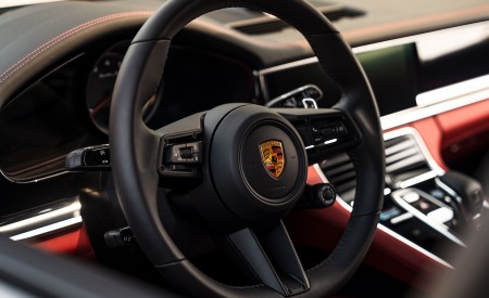 2021 Porsche Panamera Turbo S Sport Turismo (US-Spec; Color: GT Silver Metallic) Interior Steering Wheel Wallpapers 450x275 (24)