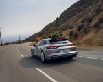 2021 Porsche Panamera Turbo S Sport Turismo (US-Spec; Color: GT Silver Metallic) Rear Wallpapers 150x120 (12)