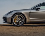 2021 Porsche Panamera Turbo S Sport Turismo (US-Spec; Color: GT Silver Metallic) Wheel Wallpapers 150x120