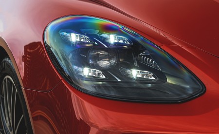 2021 Porsche Panamera Turbo S (US-Spec; Color: Papaya Metallic) Headlight Wallpapers 450x275 (115)