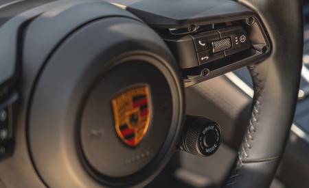 2021 Porsche Panamera Turbo S (US-Spec; Color: Papaya Metallic) Interior Steering Wheel Wallpapers 450x275 (124)