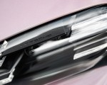 2021 Porsche Taycan (Color: Frozen Berry Metallic) Headlight Wallpapers 150x120
