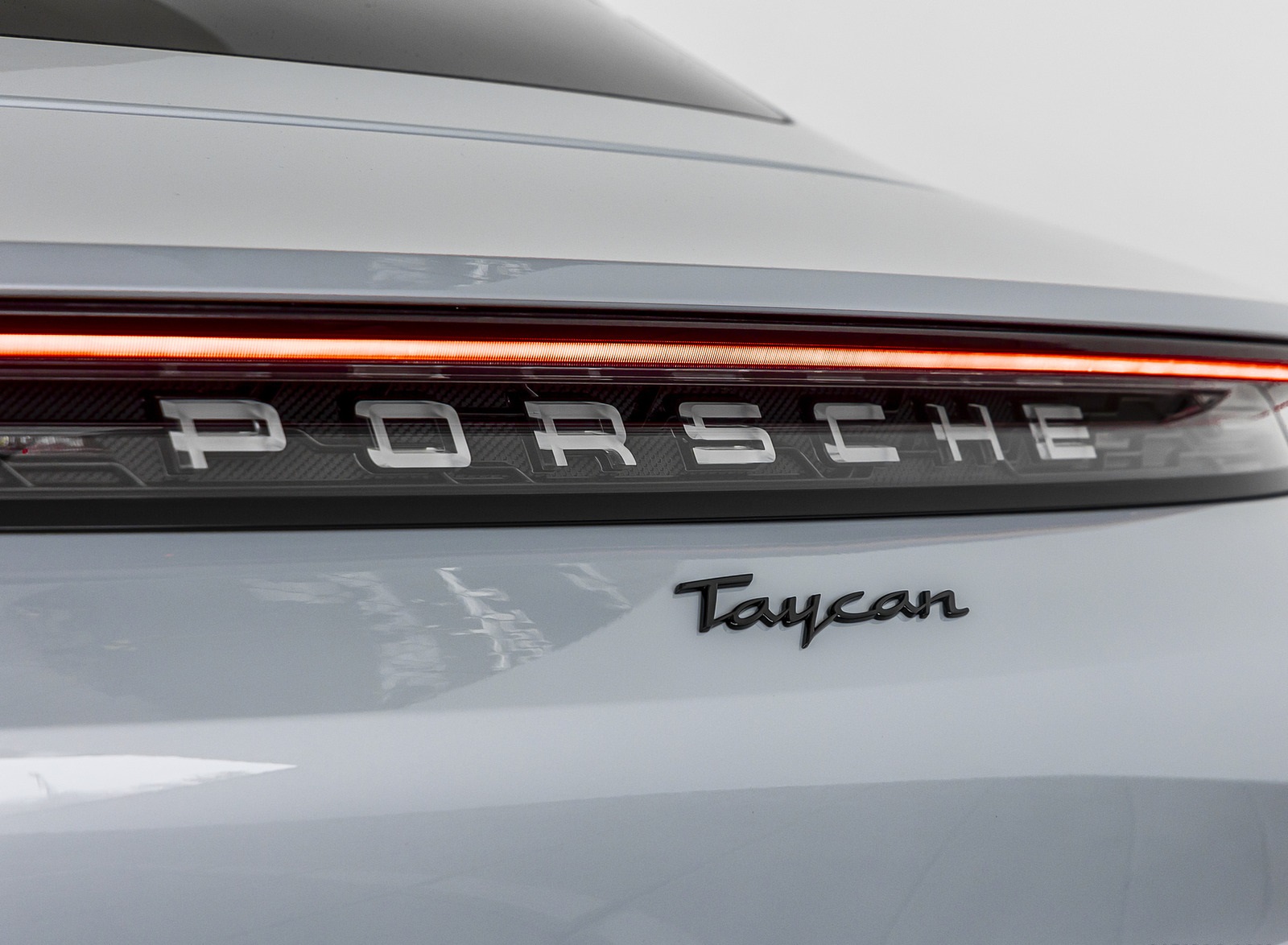 2021 Porsche Taycan (Color: Ice Grey Metallic) Badge Wallpapers #81 of 218