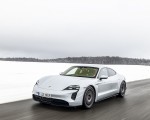 2021 Porsche Taycan (Color: Ice Grey Metallic) Front Three-Quarter Wallpapers 150x120 (56)