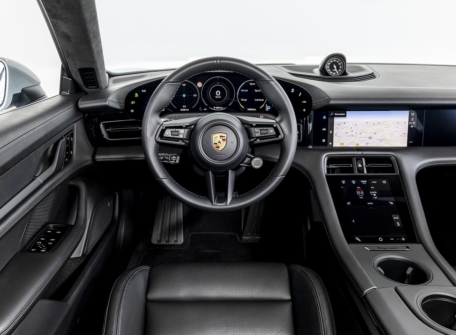 2021 Porsche Taycan (Color: Ice Grey Metallic) Interior Cockpit Wallpapers #89 of 218