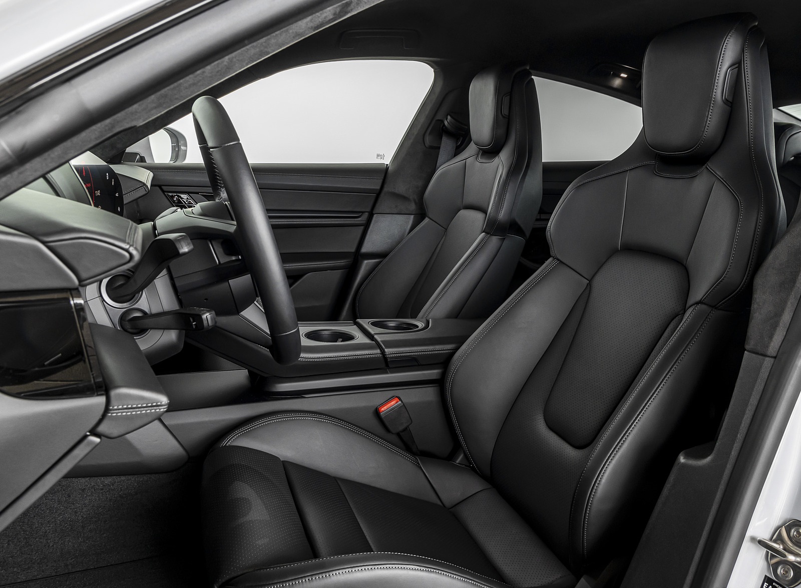 2021 Porsche Taycan (Color: Ice Grey Metallic) Interior Front Seats Wallpapers #90 of 218