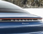 2021 Porsche Taycan (Color: Neptune Blue) Badge Wallpapers 150x120