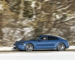 2021 Porsche Taycan (Color: Neptune Blue) Side Wallpapers 150x120 (12)