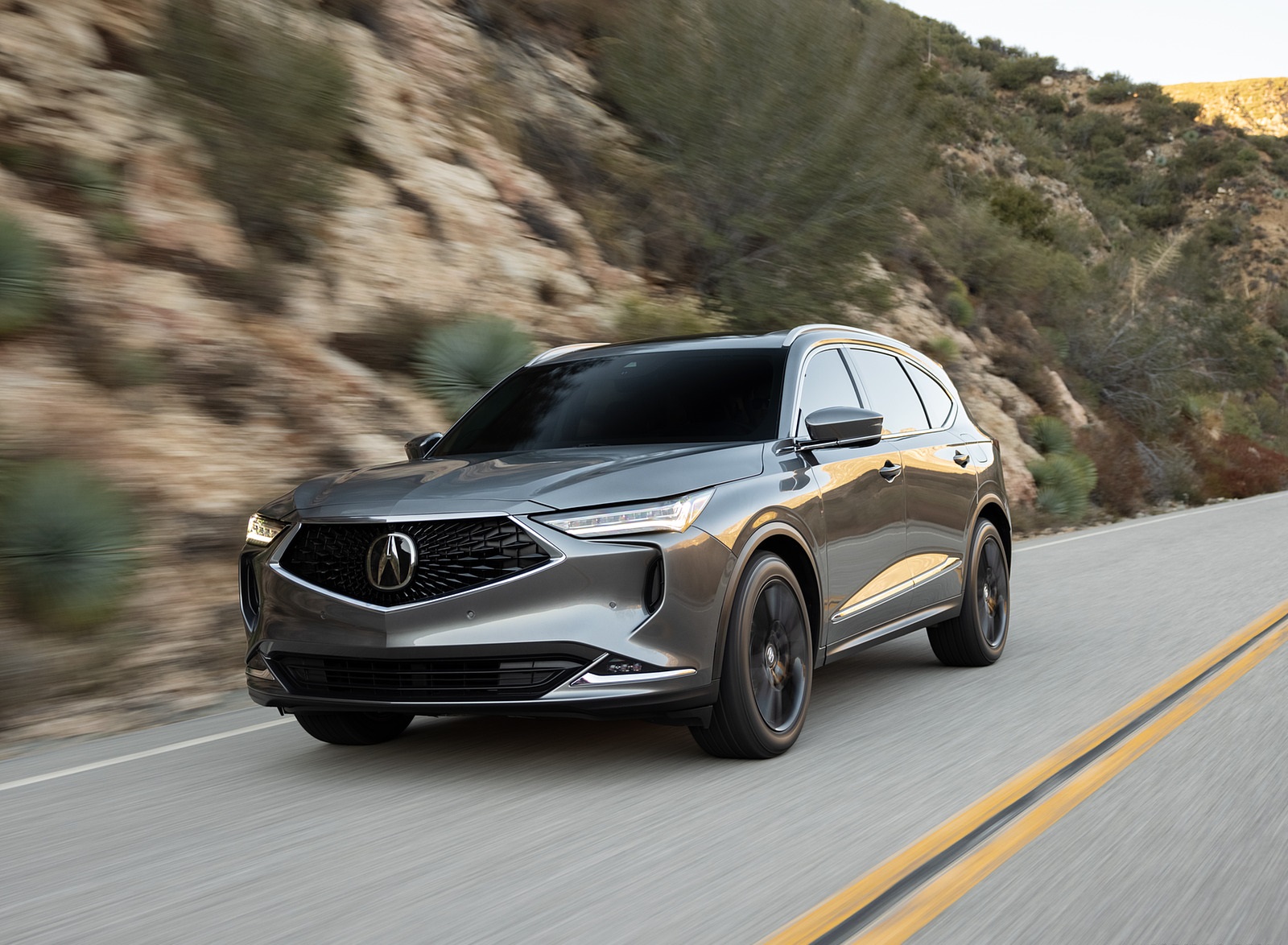 2022 Acura MDX Advance Front Three-Quarter Wallpapers (1)