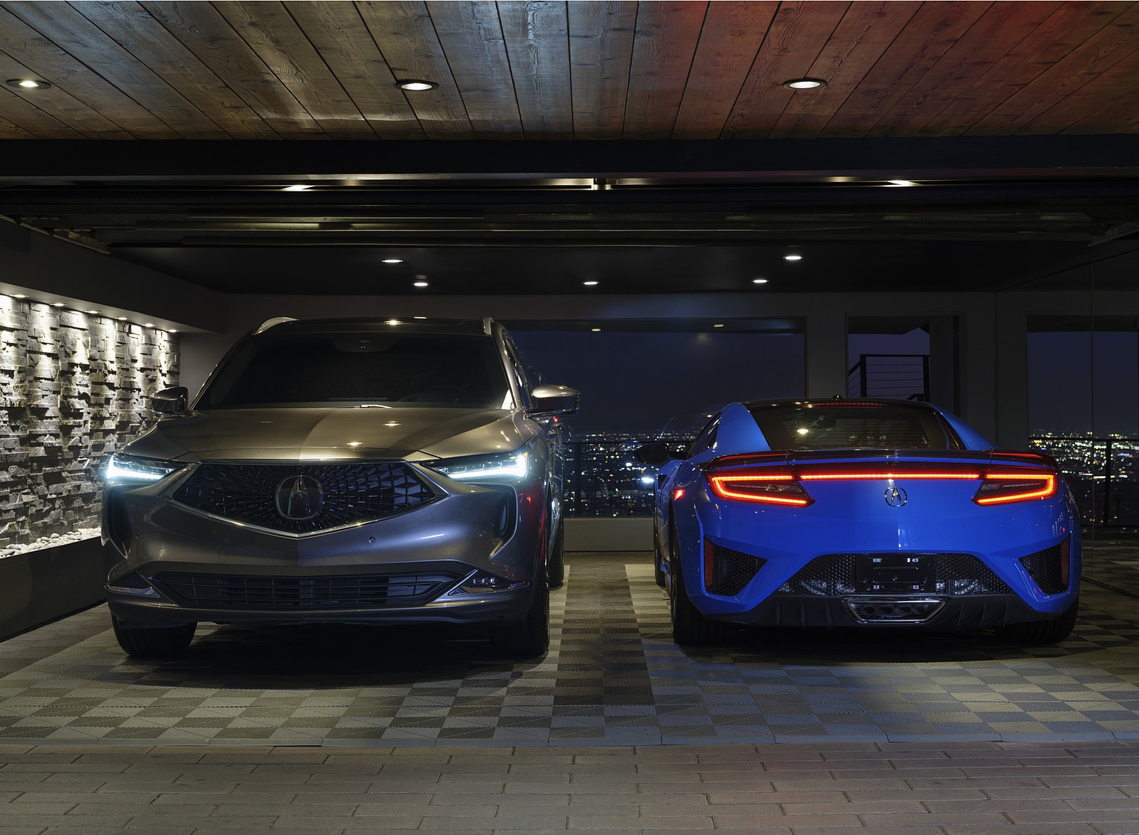 2022 Acura MDX Advance and Acura NSX Wallpapers #15 of 92
