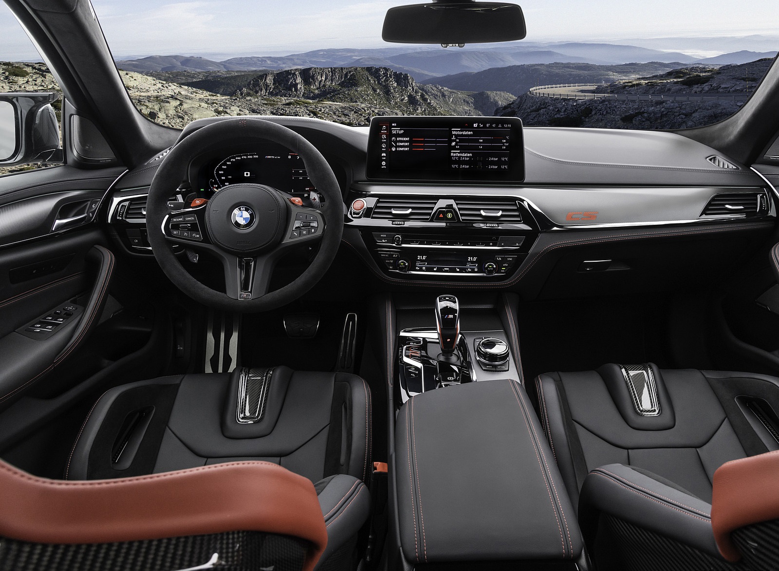 2022 BMW M5 CS Interior Cockpit Wallpapers  #112 of 155
