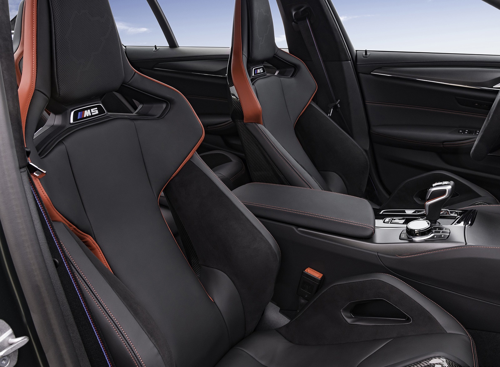 2022 BMW M5 CS Interior Front Seats Wallpapers #118 of 155