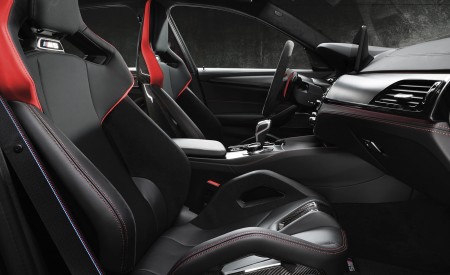 2022 BMW M5 CS Interior Rear Seats Wallpapers  450x275 (150)