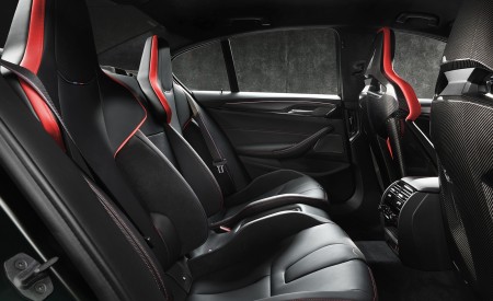 2022 BMW M5 CS Interior Rear Seats Wallpapers 450x275 (149)