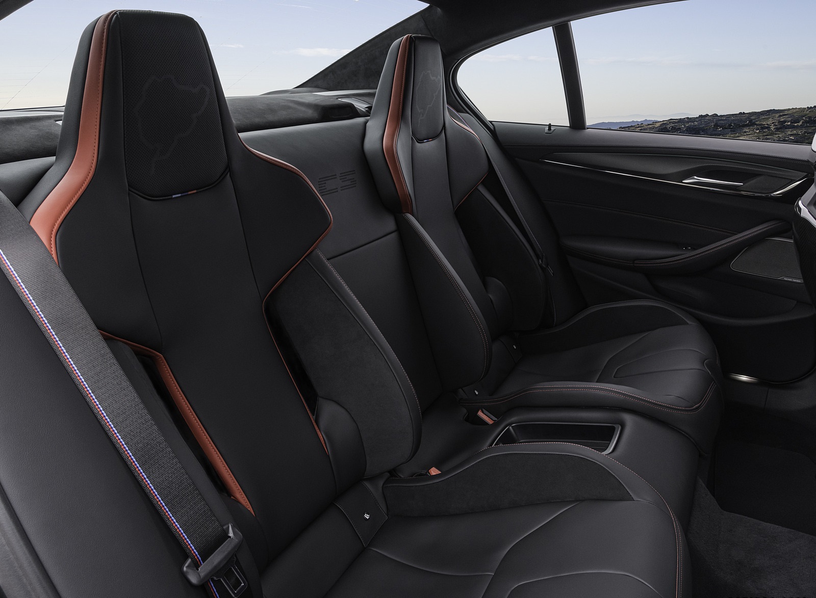 2022 BMW M5 CS Interior Rear Seats Wallpapers #119 of 155
