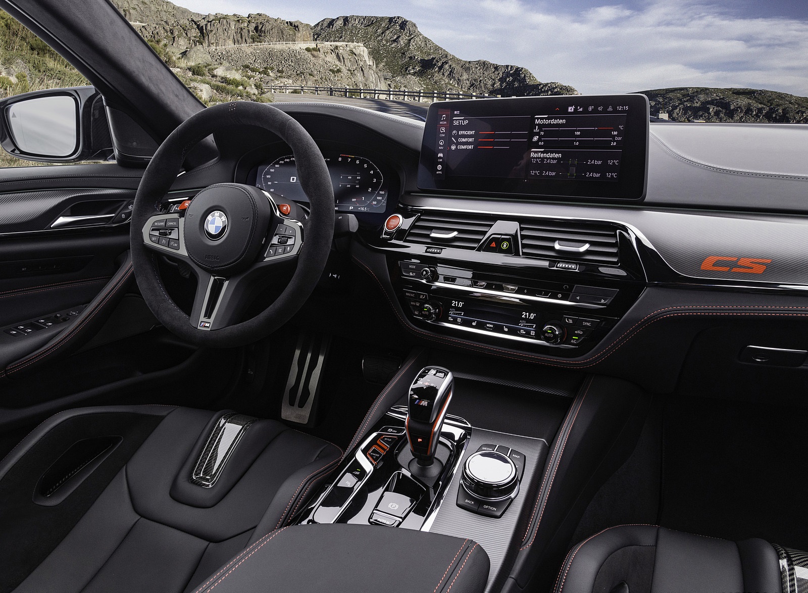 2022 BMW M5 CS Interior Wallpapers #110 of 155