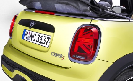 2022 MINI Cooper S Convertible Tail Light Wallpapers 450x275 (110)