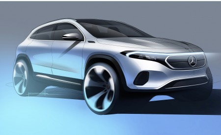 2022 Mercedes-Benz EQA Design Sketch Wallpapers 450x275 (68)
