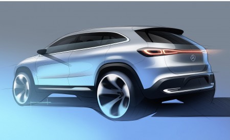 2022 Mercedes-Benz EQA Design Sketch Wallpapers 450x275 (69)