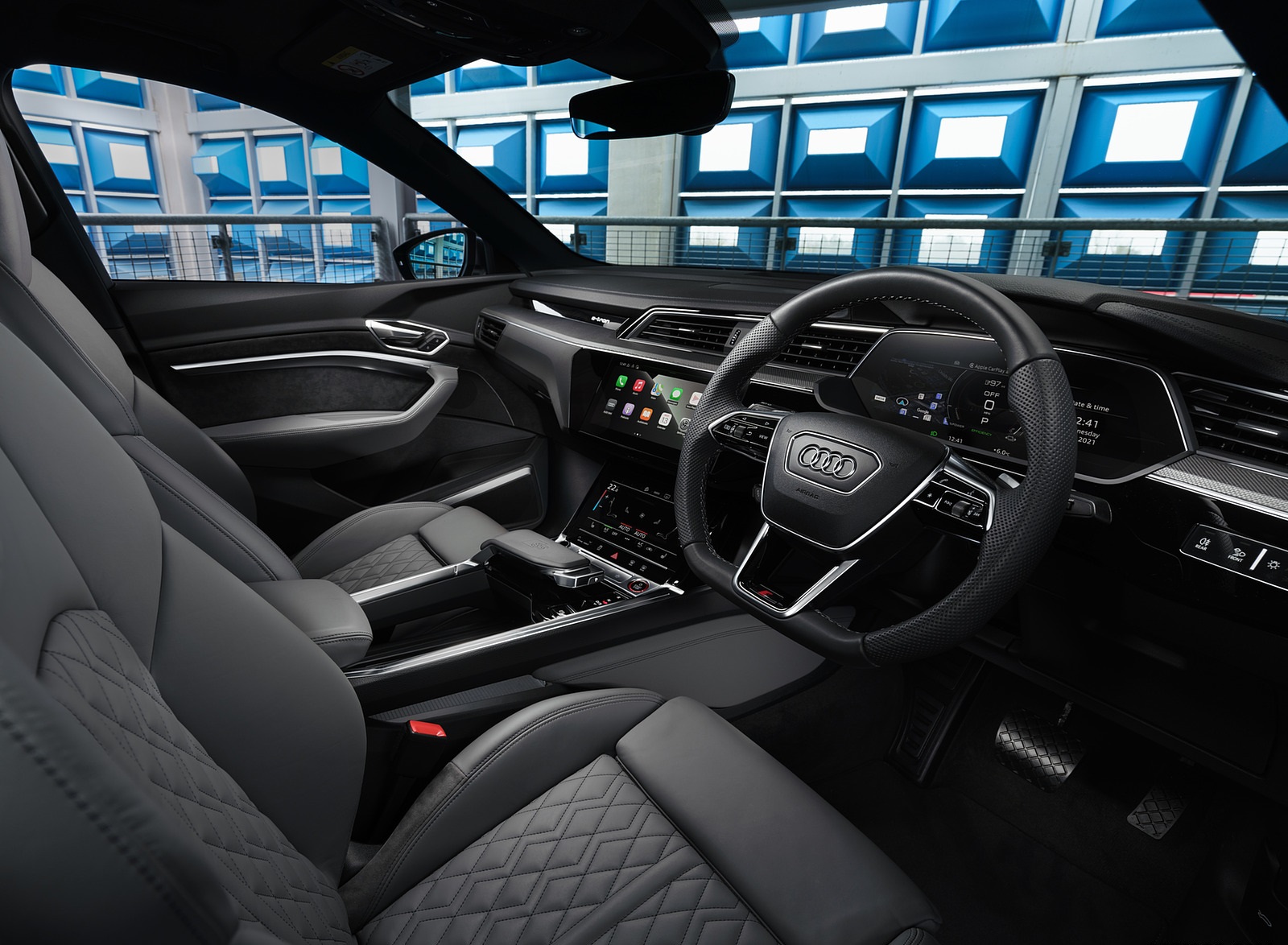 2021 Audi e-tron S Sportback (UK-Spec) Interior Detail Wallpapers #111 of 119
