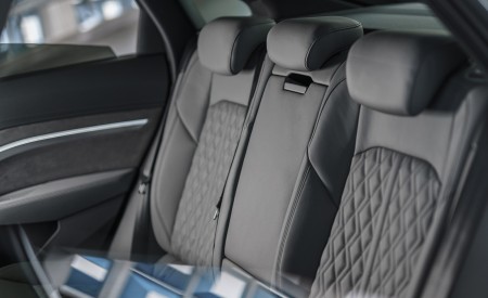 2021 Audi e-tron S Sportback (UK-Spec) Interior Rear Seats Wallpapers  450x275 (115)