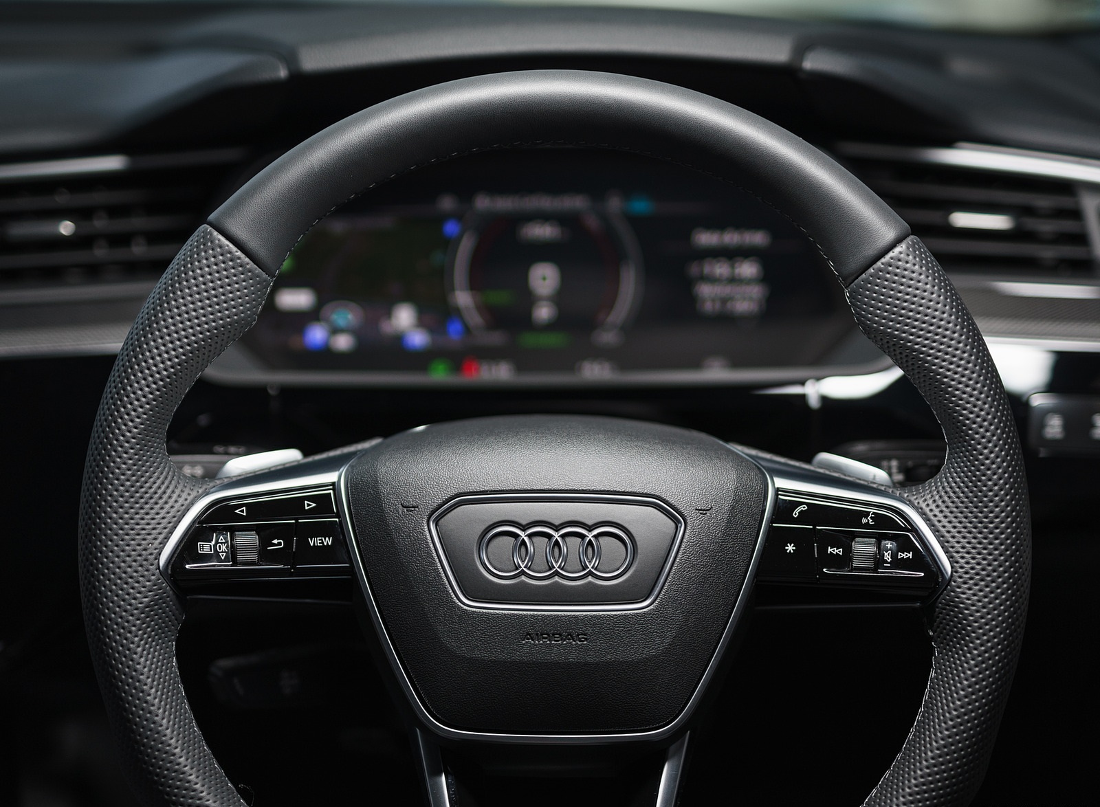 2021 Audi e-tron S Sportback (UK-Spec) Interior Steering Wheel Wallpapers  #92 of 119