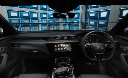 2021 Audi e-tron S Sportback (UK-Spec) Interior Steering Wheel Wallpapers  450x275 (93)
