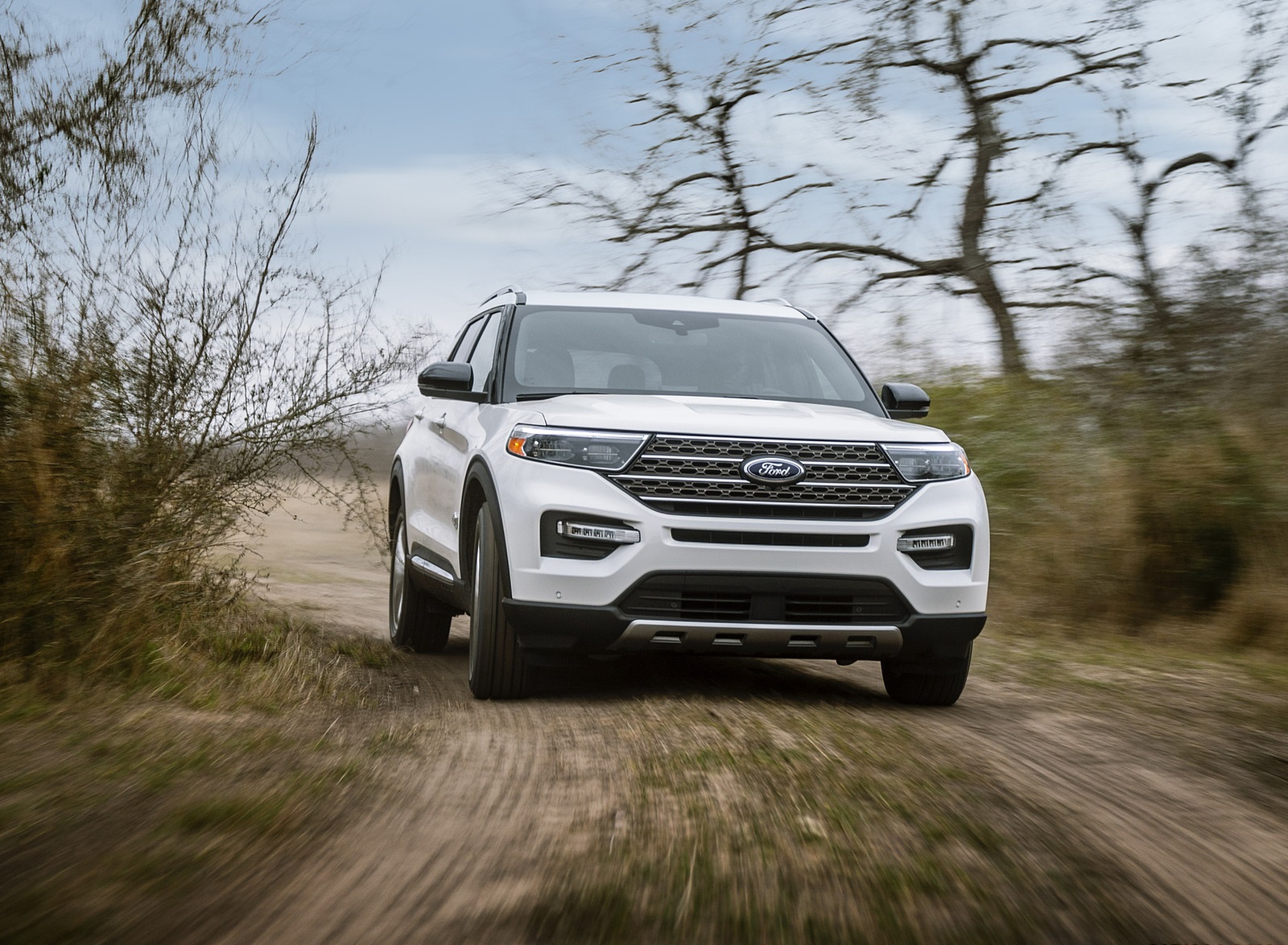 2021 Ford Explorer King Ranch Front Wallpapers (1). Download Wallpaper